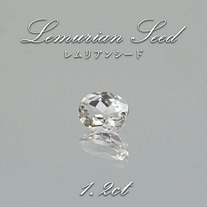 【楽天スーパーSALE 30%OFF】 レムリアンシード ルース オーバル 約1.2ct コロンビア産 Lemurian Seed 稀少石 瞑想 ヒーリング 浄...