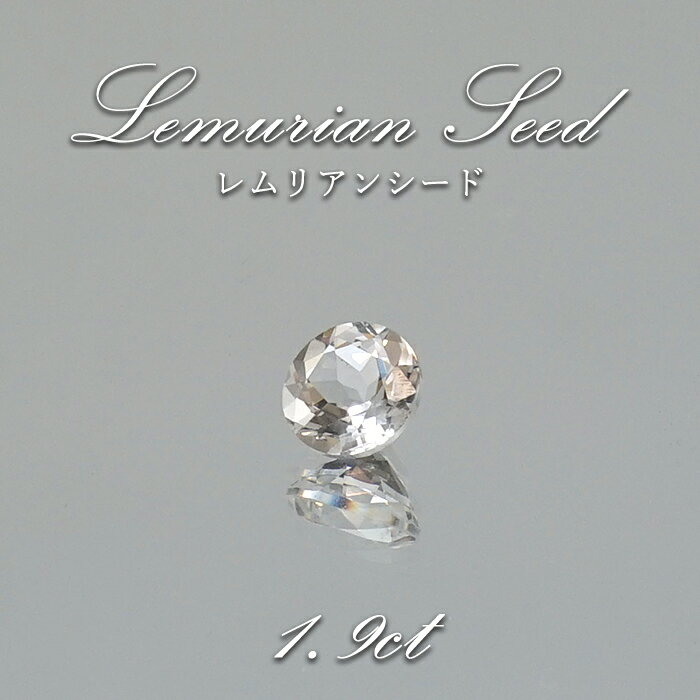 【楽天スーパーSALE 30%OFF】 レムリアンシード ルース ラウンド 約1.9ct コロンビア産 Lemurian Seed 稀少石 瞑想 ヒーリング 浄...