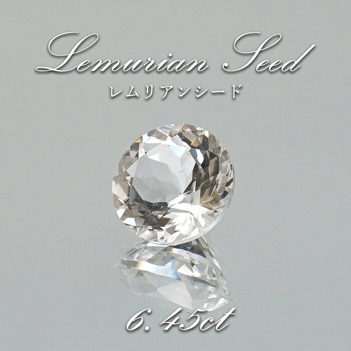 【楽天スーパーSALE 30%OFF】 レムリアンシード ルース ラウンド 約6.4ct コロンビア産 Lemurian Seed 稀少石 瞑想 ヒーリング 浄...