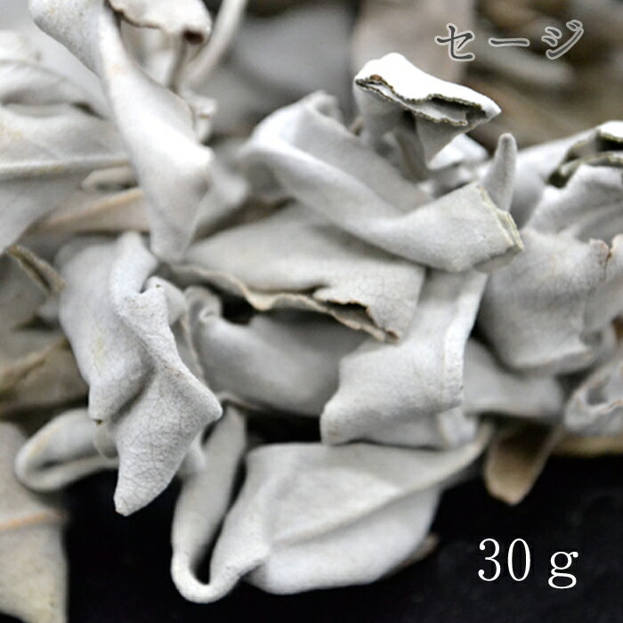 ホワイトセージ30g 浄化ハーブ カラーストーン