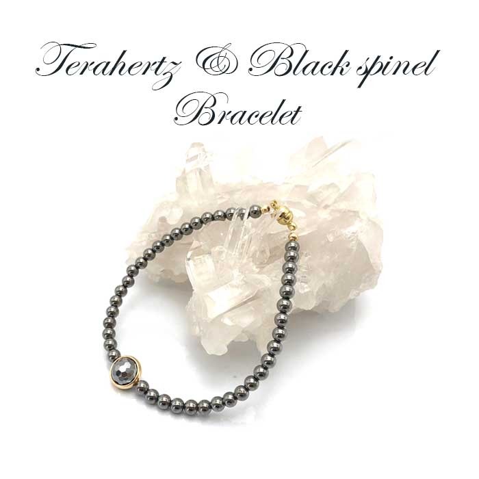 【楽天スーパーSALE 50%OFF】 テラヘルツ デザイン ブレスレット 高純度 テラヘルツ鉱石 パワーストーン おしゃれ カワイイ エレガント プレゼント ...