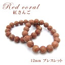 紅さんご 12mm ブレスレット 徳島県産 パワーストーン 日本銘石 数珠 レッドコーラル 珊瑚 海の宝石 お守り 恋愛運 リラックス 癒し 浄化 縁起 カラーストーン 【正規販売店】