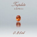 トリプライト ルース 0.26ct スリランカ産 Triplite トリプル石【 1点物 】裸石 希少石 ハンドメイド材料 ペンダント ピアス イヤリング 指輪 オリジナルアクセサリー 宝石 jewelry 天然石 パワーストーン カラーストーン