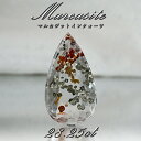 【 一点もの 】 マルカジットインクォーツ ルース 28.25ct ブラジル産 marcasite マーカサイトインクォーツ 水晶 マルカジット 裸石 希少石 天然石 パワーストーン カラーストーン