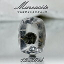 【 一点もの 】 マルカジットインクォーツ ルース 15.30ct ブラジル産 marcasite マーカサイトインクォーツ 水晶 マルカジット 裸石 希少石 天然石 パワーストーン カラーストーン