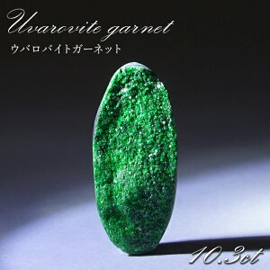 【楽天スーパーSALE 30%OFF】 【 一点もの 】ウバロバイトガーネット ルース 10.3ct ロシア産 レアストーン 希少 Uvarovite garnet 天然石 カラーストーン パワーストーン p8LMy
