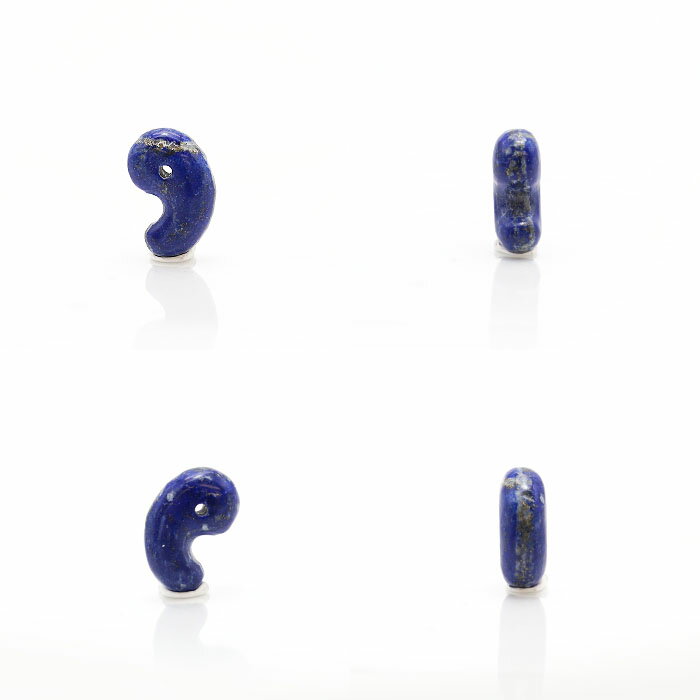 【 1点物 】 ラピスラズリ 勾玉 約22mm アフガニスタン産 瑠璃 浄化 お守り 天然石 パワーストーン カラーストーン