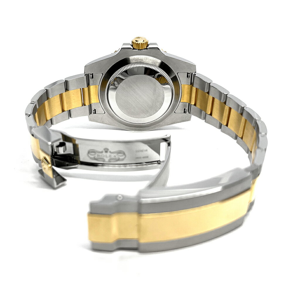 【中古】ロレックス サブマリーナ デイト 116613GLN 純正8Pダイヤ YG/SS ギャラ付 メンズ 自動巻 時計