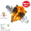 【中古】大粒ゴールデンサファイア 3.492ct ダイヤモンド 0.30ct Pt900 リング GRJソーティング付