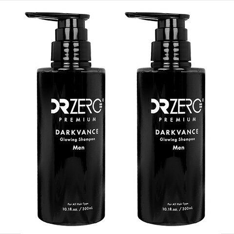 楽天ビューストアドクターゼロ ダークヴァンス・グローイングシャンプー （男性用）300ml 2本 DR ZERO 【到着日時・時間指定不可商品】【FTL国内出荷】※メーカー出荷の為、ご注文後のキャンセルは出来かねます