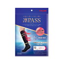 凛PASS リンパス 着圧ソックス ブラック 帝人フロンティア TEIJIN テイジン抗菌 防臭 段階減少着圧設計