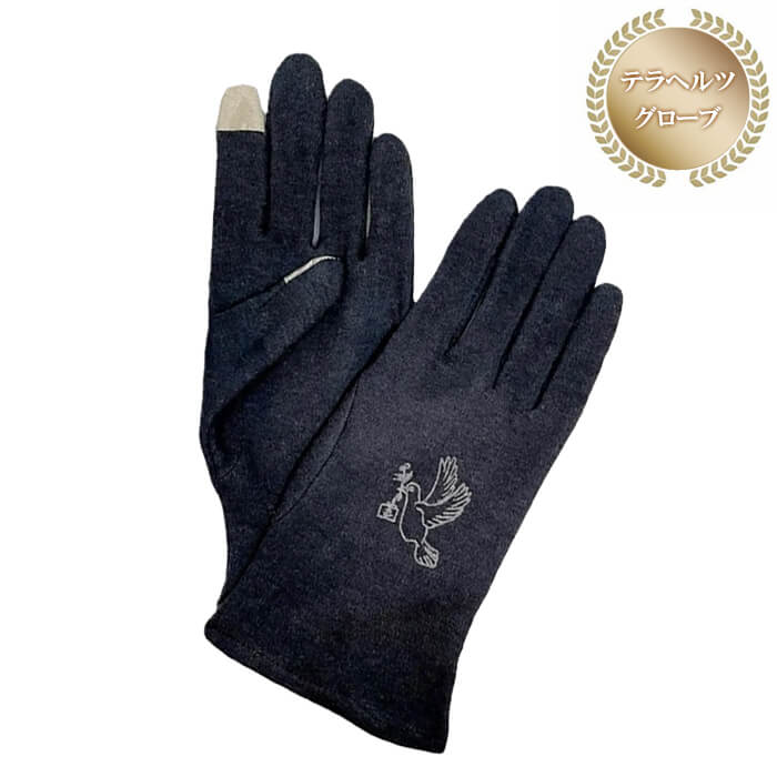 TERAGLOVE テラグローブ テラヘルツ波 静電気カット スマホ操作OK 正規販売店 手袋【ネコポス便発送】