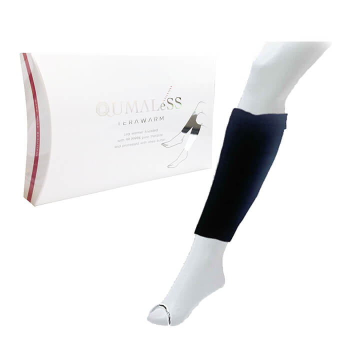 ◇ クマレステラウォーム ブラック QUMALeSS TERAWARMテラタイト テラパワー むくみ 保湿 着圧 シアバター加工 正規品 認定公式代理店