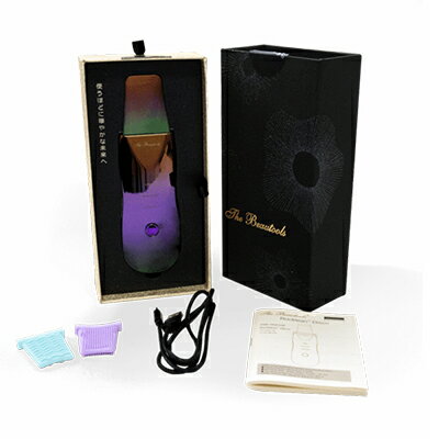 【正規代理店】The Beautools ウォーターピーリング複合美顔器　ロックリーン　ディスコ　Rocklean Disco(オーロラ)多機能搭載　洗顔　保湿　マイナスイオン【EB】