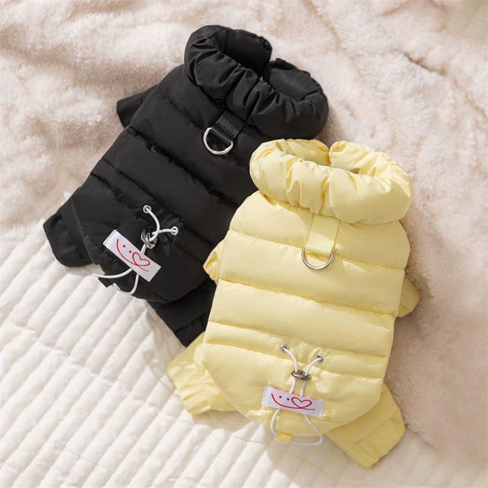 犬服 冬 冬服 犬の服 防寒着 ペット服 4足 長足 オーバーオール ドッグウェア 犬コート 中綿ジャケット..