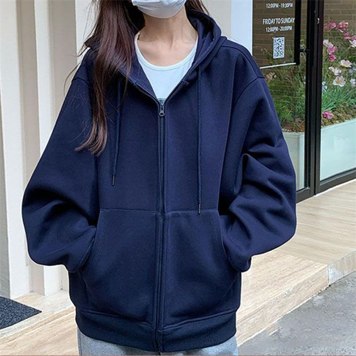 レディース パーカー 裏起毛 アウター ジップパーカー トップス 長袖 ファッション 秋 冬 ゆったり 大きいサイズ お洒落 カジュアル 厚手 あったか
