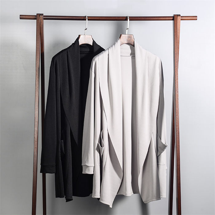 メンズ カーディガン 薄手 ジャケット 長袖 ロングカーディガン トップス アウター ロング丈ジャケット ライトアウター 羽織り オシャレ ジャケット プレゼント ギフト 夏服 夏 無地 おしゃれ きれいめ シンプル