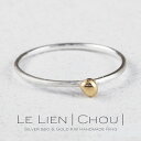 楽天GEM　STONES【新商品】 Le Lien Chou ル・リアン・シュー シルバー ゴールド K18 silver 950 指輪 リング 1mm幅 シルバー 細リング 華奢リング ピンキーリング ペアリング 地金リング 女性 レディース シンプル 華奢 細い ペア ピンキー プレゼント