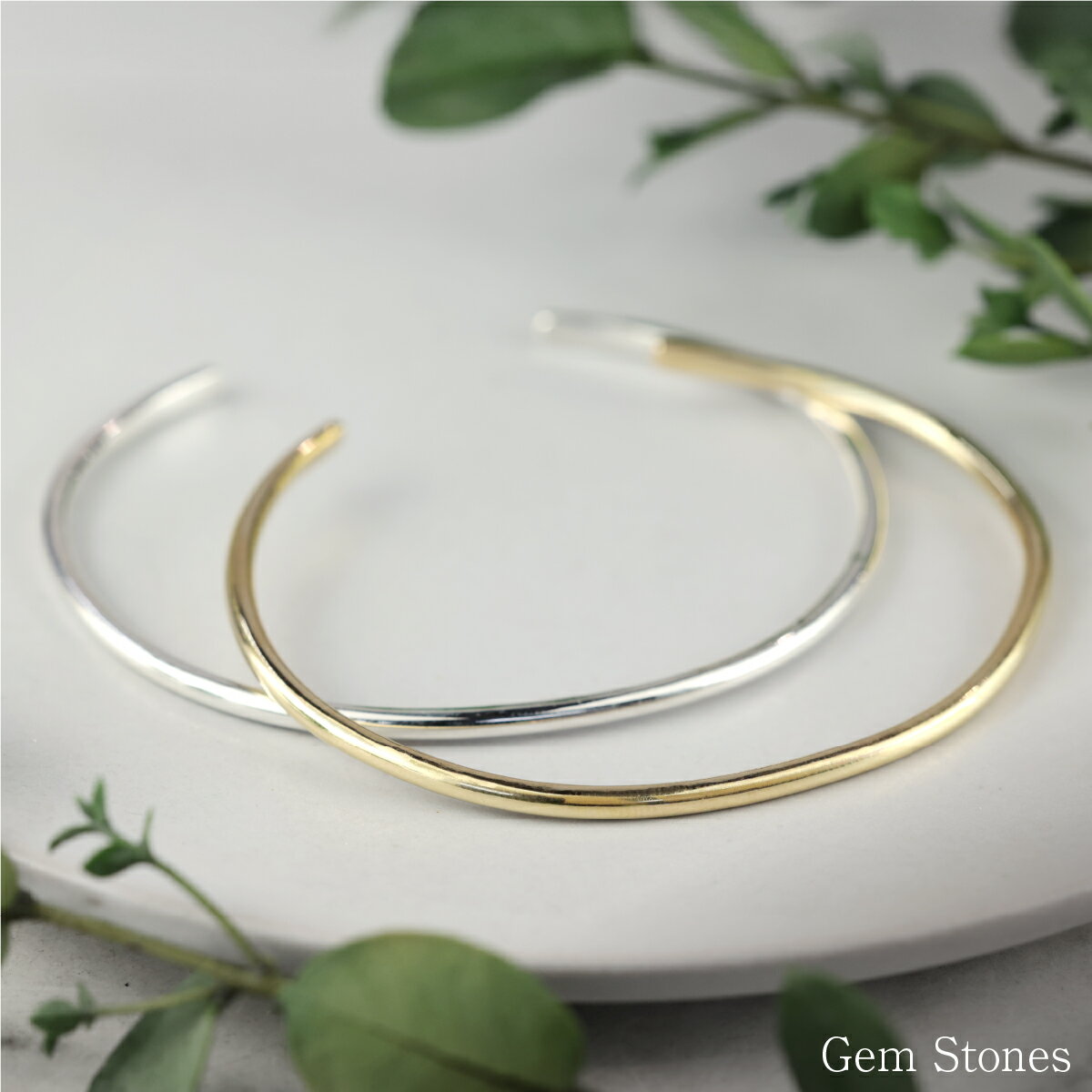 【3000円クーポン発行中!12/4から高級品70%OFF!】 幅約2.6mm 純銀 真鍮 バングル プレーン ピュアシルバー メンズ レディース 男女兼用 プ...