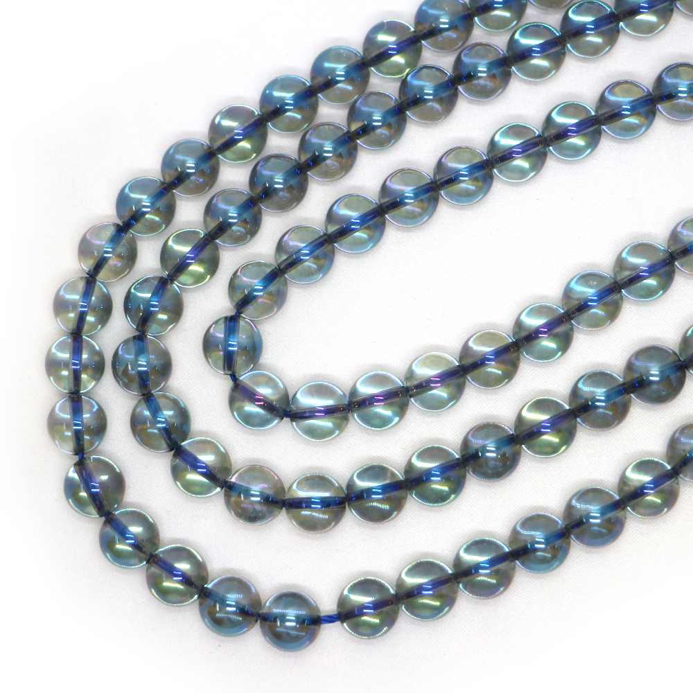 ○1連販売○コスモオーラ【丸玉】10mm【天然石 ビーズ パワーストーン】