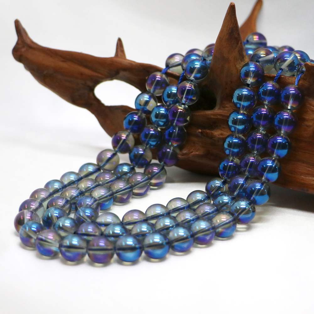 ○1連販売○コスモオーラ【丸玉】10mm【天然石 ビーズ パワーストーン】