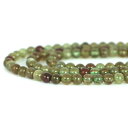 ○1連販売○グリーンガーネット 【丸玉】6mm【天然石 ビーズ パワーストーン】