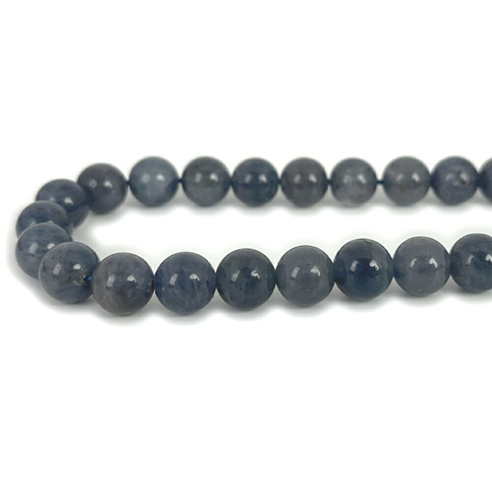 ○1連販売○アイオライト【丸玉】9mm【天然石 ビーズ パワーストーン】
