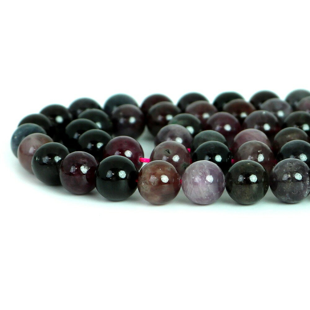 ○1連販売○スピネル ミックス【丸玉】10mm【天然石 ビーズ パワーストーン】