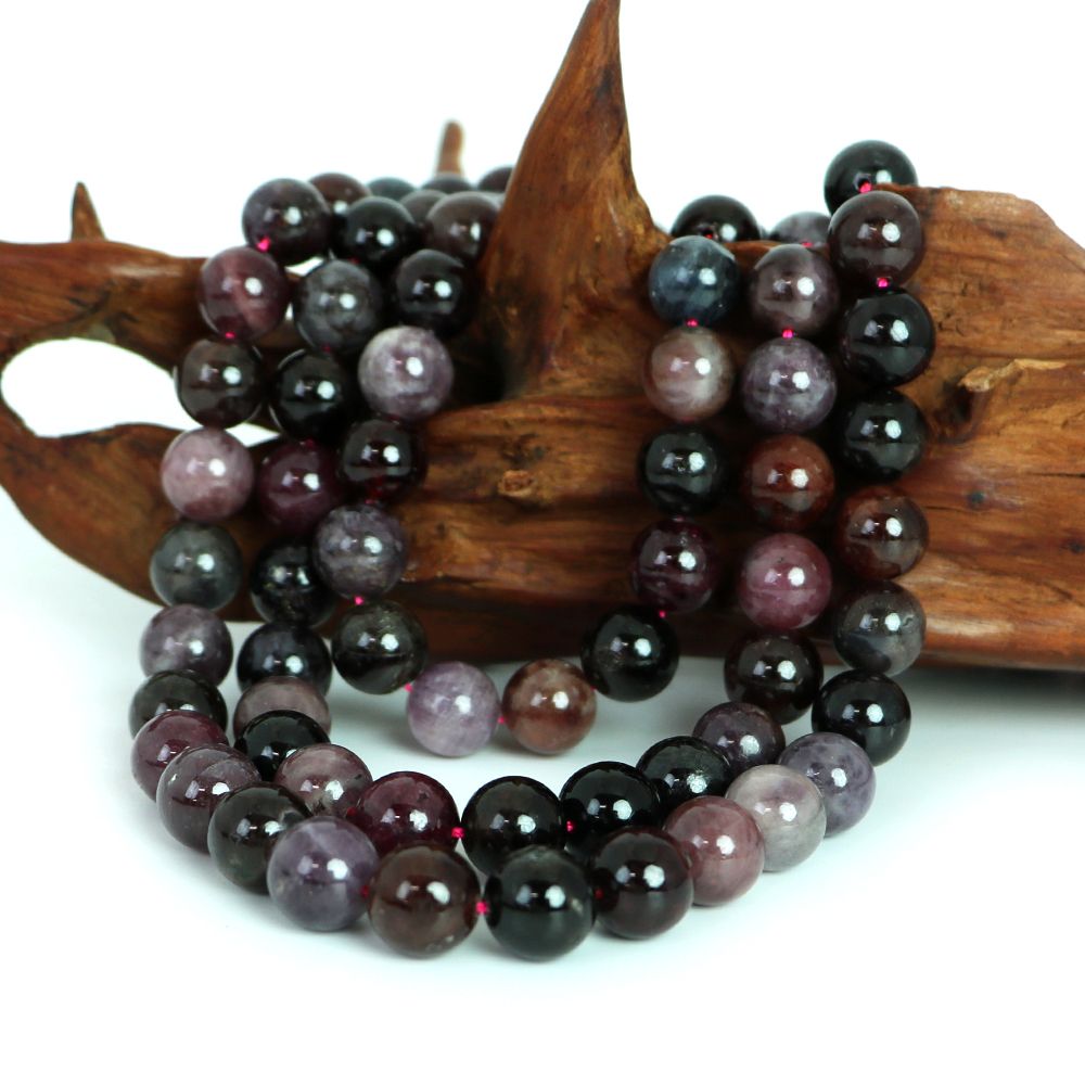 ○1連販売○スピネル ミックス【丸玉】10mm【天然石 ビーズ パワーストーン】