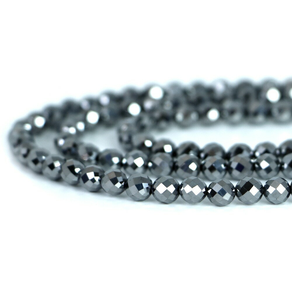 【ビーズサイズ】6mm 【形】カット 【連の長さ】約38〜40cm ※ビーズサイズは0.5mm前後の誤差がある場合がございます 【商品説明】 テラヘルツ鉱石は水晶を高温で溶かして抽出したケイ素を再び結晶化したものとなります この素材は医療や...