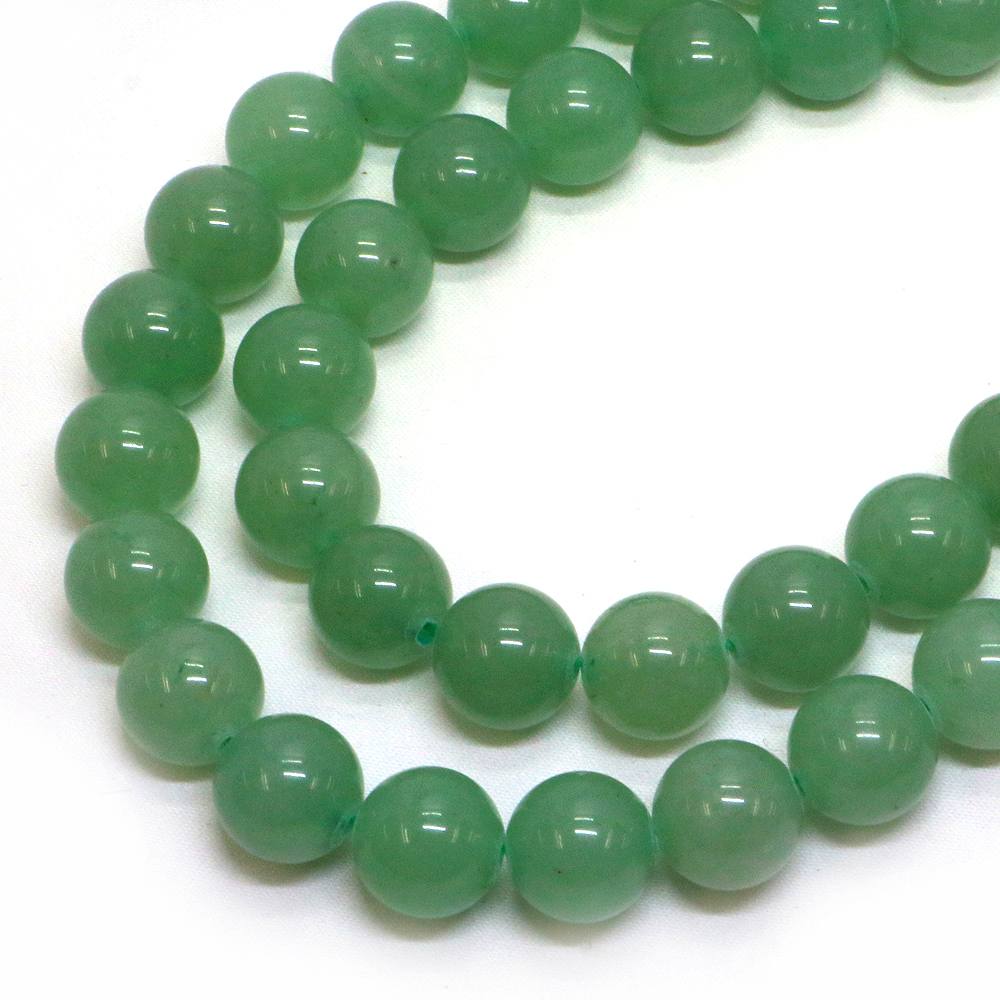 ○1連販売○アベンチュリン【丸玉】12mm【天然石 ビーズ パワーストーン】