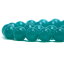 ○1連販売○カラージェード(アクアブルー・染め)【丸玉】10mm【天然石 ビーズ パワーストーン】 660円