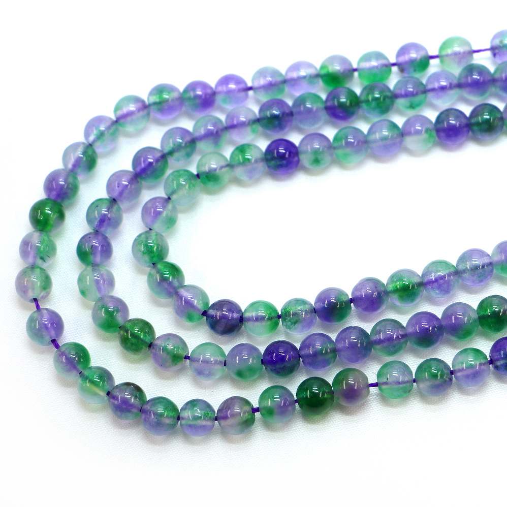 ○1連販売○カラージェード(グリーン×パープル...の紹介画像2