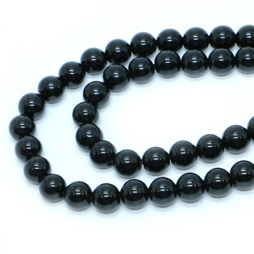 ○1連販売○モリオン【丸玉】8mm【天然石 ビ...の紹介画像2