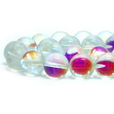 ○1連販売○ルナフラッシュ(人工石)【丸玉】12mm【天然石 ビーズ パワーストーン】