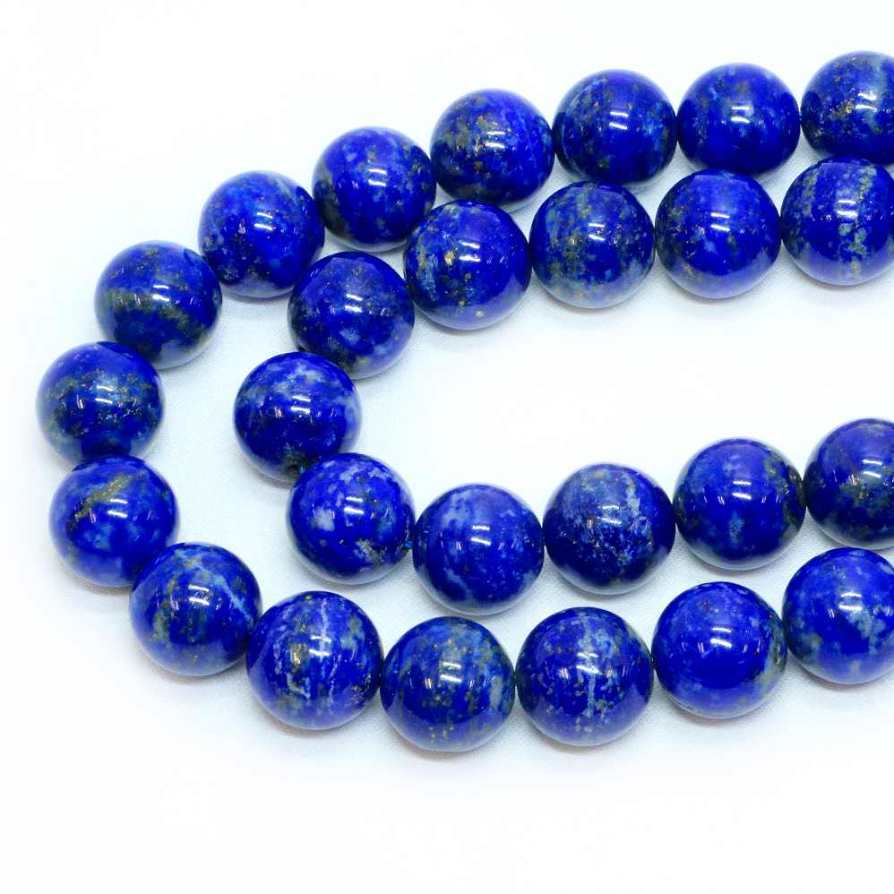 ○1連販売○ラピスラズリ【丸玉】12mm【天然石 ビーズ パワーストーン】
