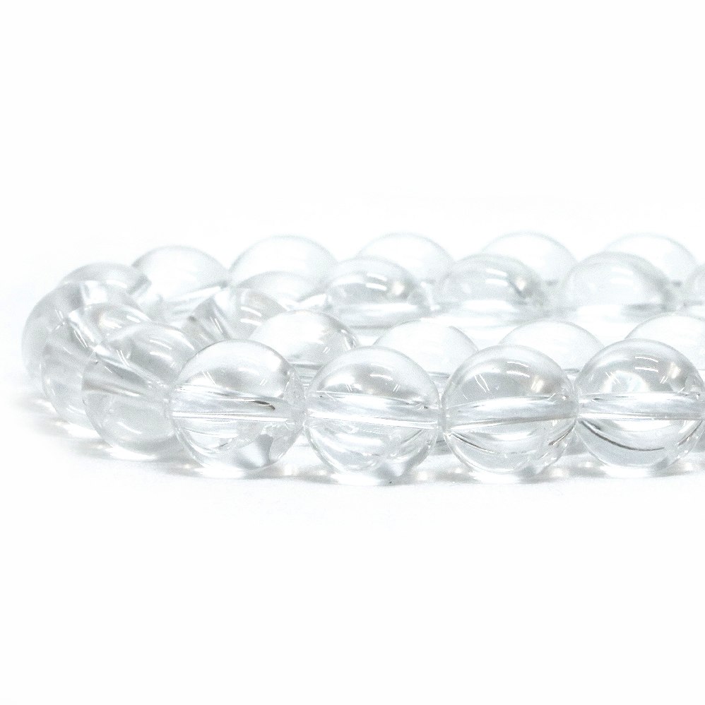 Rakuten - ○1連販売○水晶AA（クリスタル）【丸玉】10mm【天然石 ビーズ パワーストーン】