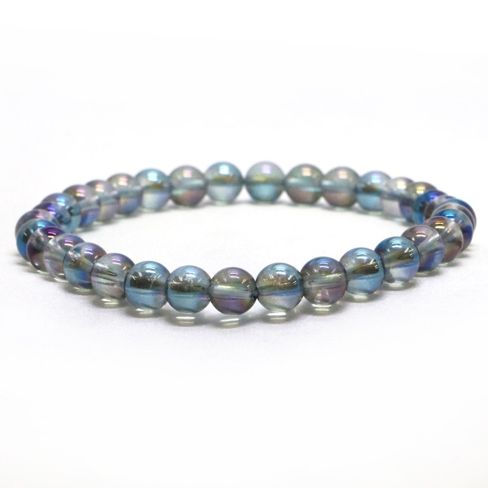 コスモオーラ【丸玉】6mm 数珠 天然石 ブレスレット パワーストーン ブレス お守り 選べるサイズ