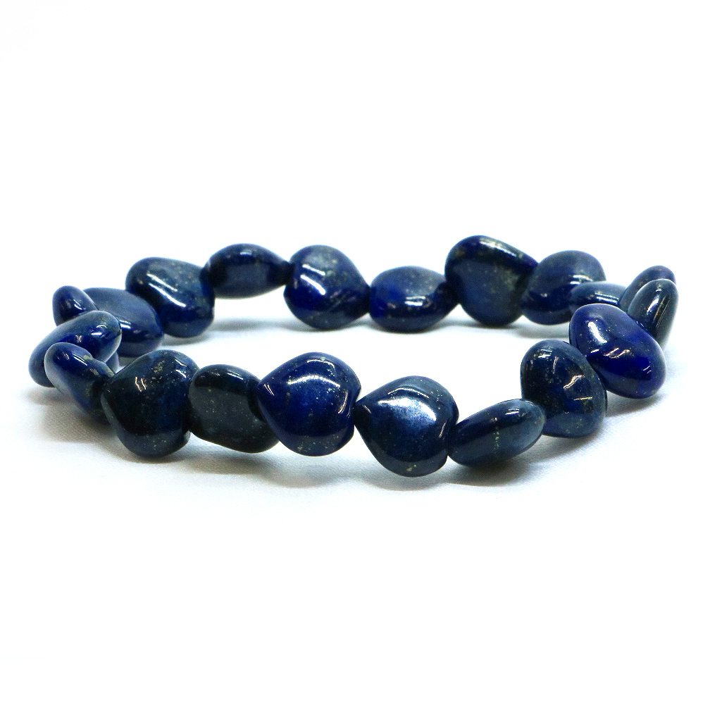 【ビーズサイズ】10mm（厚み5mm） 【腕回りサイズ】ご自身の腕回りサイズを計測いただき、ブレスレットサイズ（内径）からお選びください ＊ブレスレットサイズ（内径）は腕回りサイズ+1cmがおすすめのサイズとなります 【形】ハート ＊ビーズ...