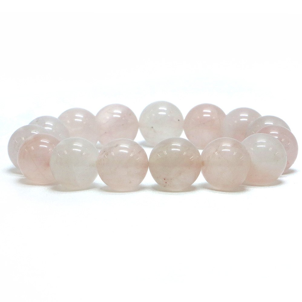 【ビーズサイズ】14mm 【腕回りサイズ】ご自身の腕回りサイズを計測いただき、ブレスレットサイズ（内径）からお選びください ＊ブレスレットサイズ（内径）は腕回りサイズ+1cmがおすすめのサイズとなります 【形】丸玉 ＊ビーズサイズは0.5m...