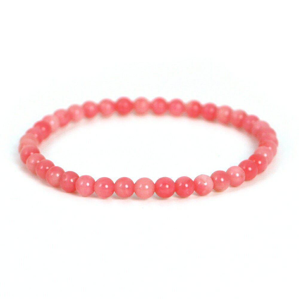 【ビーズサイズ】4mm 【腕回りサイズ】ご自身の腕回りサイズを計測いただき、ブレスレットサイズ（内径）からお選びください ＊ブレスレットサイズ（内径）は腕回りサイズ+1cmがおすすめのサイズとなります 【形】丸玉 ＊ビーズサイズは0.5mm...