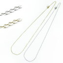ステンレスチェーン アズキ シルバー ゴールド 【45cm/1.7mm】【50cm/1.7mm】【55cm/1.7mm】