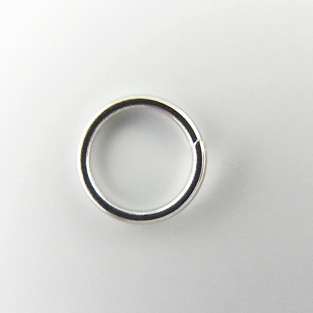 Cカン6mm (20) 【シルバーカラー アクセサリーパーツ】