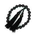 数珠 男性用 黒瑪瑙の数珠 オニキス