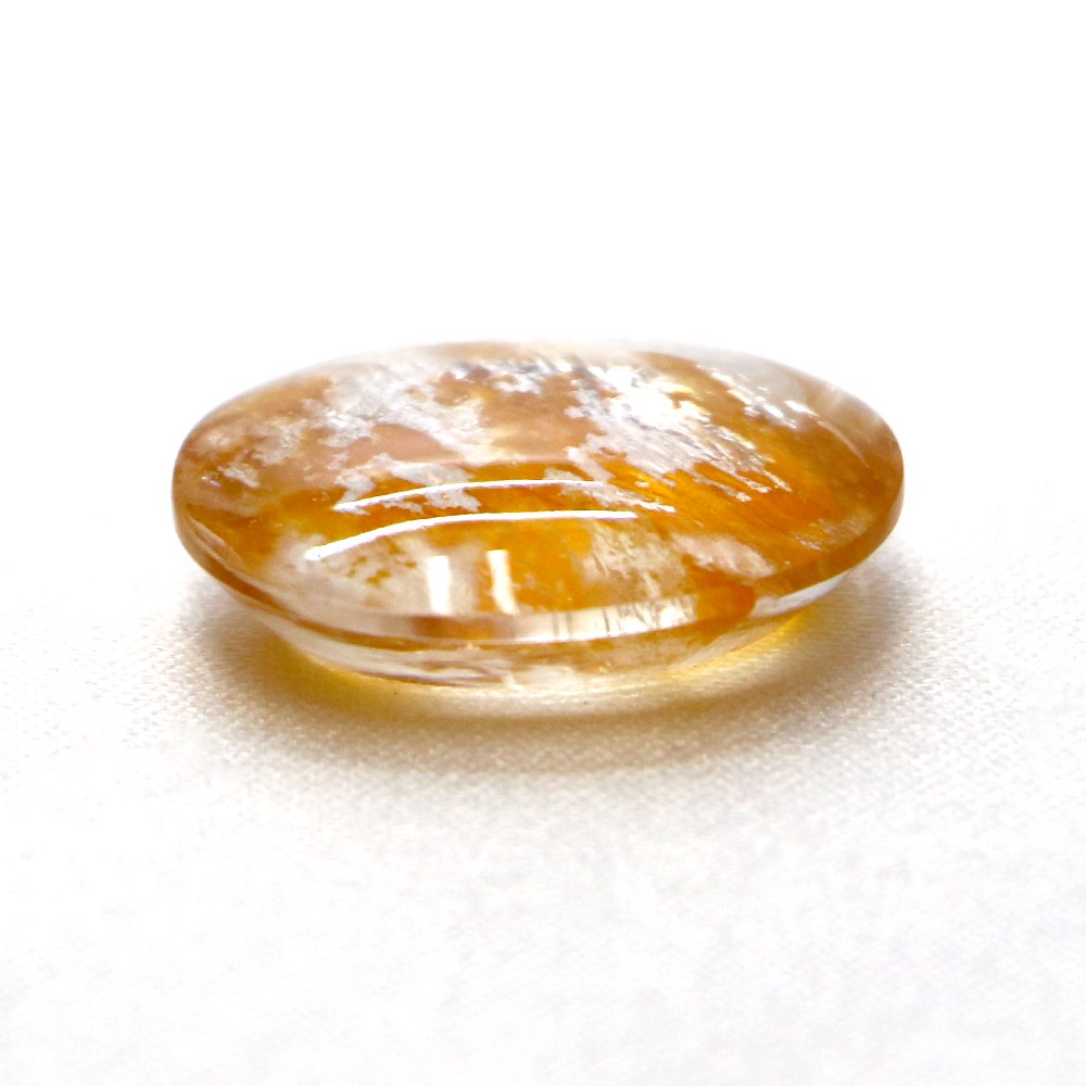 デンドリティッククォーツ レッド オーバル20mm 13.51ct デンドリチック Dendrtic 模樹石 ハイクオリティー ルース 裸石 マクラメ パワーストーン 天然石 アクセサリー ハンドメイド