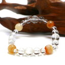 四神相応誕生石ブレスレット8月カーネリアン【天然石ブレス・パワーストーン・Bracelet】