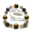風水四神 オニキス 金塗 ブレスレット【天然石ブレス・パワーストーン・Bracelet】
