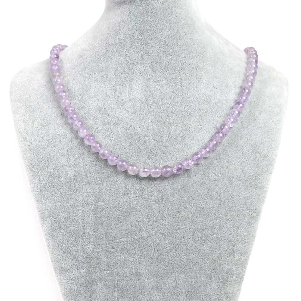 【ビーズサイズ】8mm 【形】丸玉 【全長】約45・50・55cm（ビーズ部分の長さ） ※ビーズサイズは0.5mm前後の誤差がある場合がございます 【マグネットサイズ】8mm ※カニカンへ変更ご希望の場合はセレクトボックスより「カニカンに変...