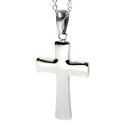 ステンレス ネックレス クロス 十字架 シルバー カラー【ネックレス レディース メンズ SALE セール アクセサリー アクセ】