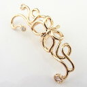 イヤーカフ 蝶 バタフライ 左耳用 シルバー ゴールド ピンクゴールド カラー【イヤカフ レディース Ladies SALE セール アクセサリー アクセ CZ...